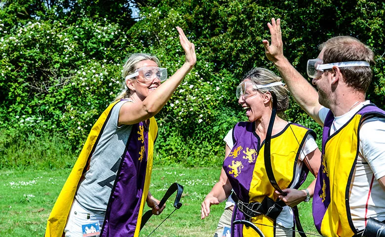 Udendørs teambuilding med Midgaard Event