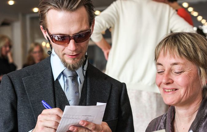 Indendørs teambuilding med agentløsning og missioner. Med Midgaard Event