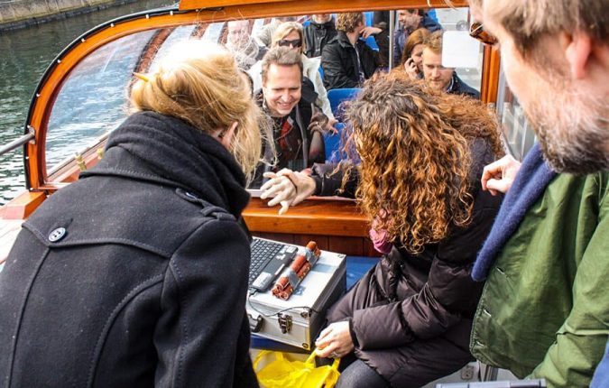 city outdoor team building with midgaard event