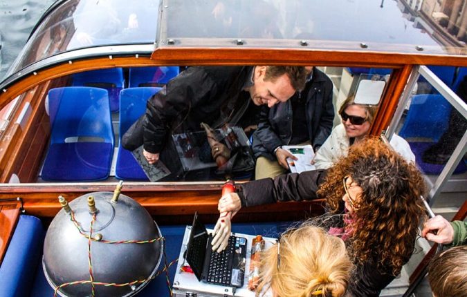 city outdoor team building with midgaard event