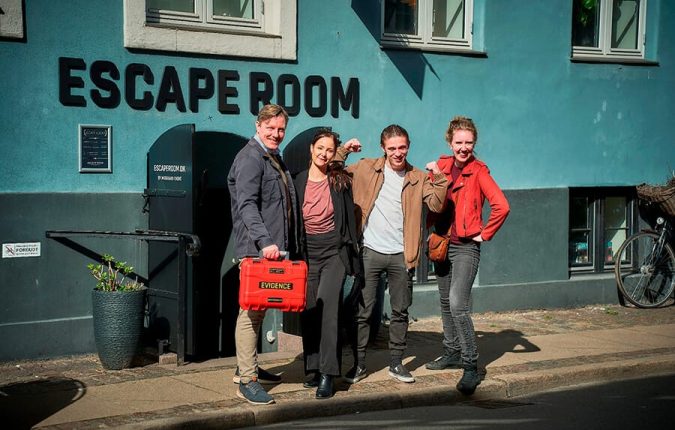 Udendørs teambuilding med Escape Game i Nyhavn København