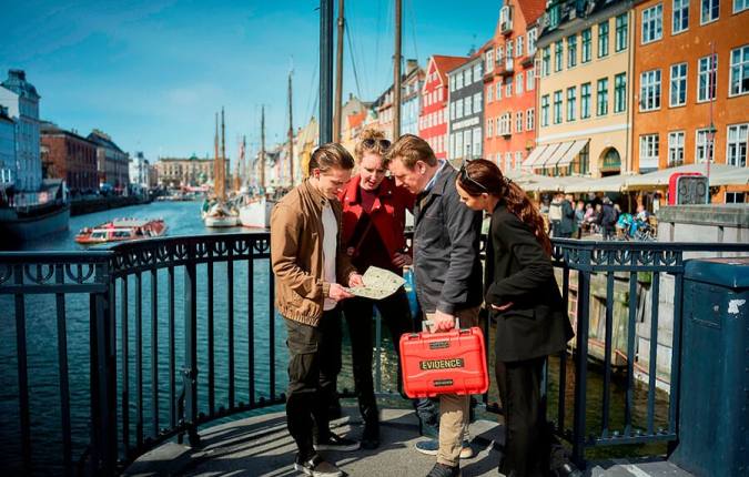 Udendørs teambuilding med Escape Game i København