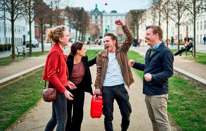 Udendørs Escape Room teambuilding i København