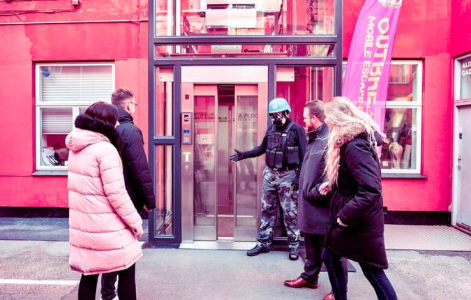Transportabelt Mobilt Escape Room med Midgaard Event