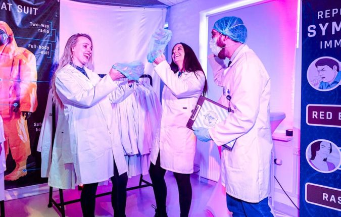 Transportabelt Mobilt Escape Room med Midgaard Event