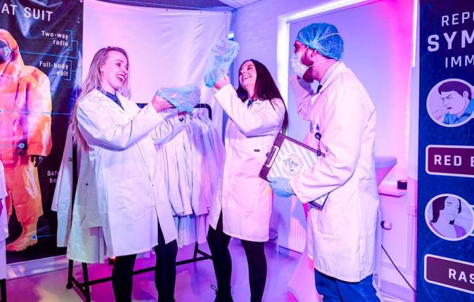 Transportabelt Mobilt Escape Room med Midgaard Event