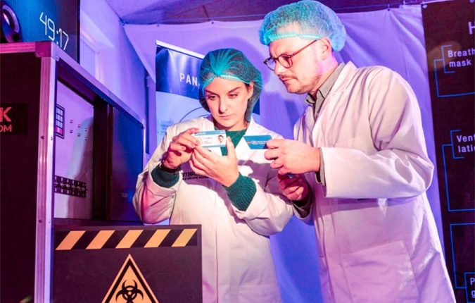 Transportabelt Mobilt Escape Room med Midgaard Event