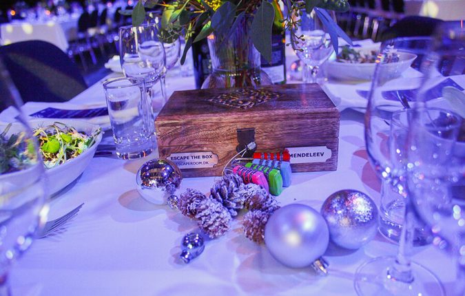 mobilt escape game til indendørs teambuilding. med Midgaard Event