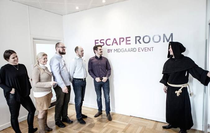 Escape Room i København til teambuilding med Da Vinci tema, af Midgaard Event
