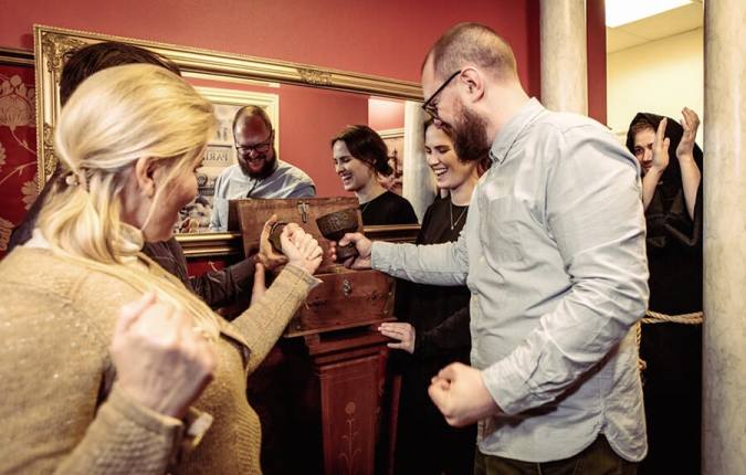 Escape Room til teambuilding i København med Da Vinci tema, af Midgaard Event