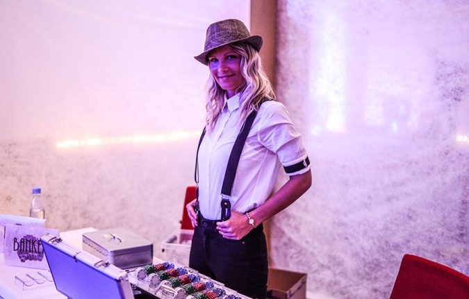 gangster party for corporate event with midgaard event