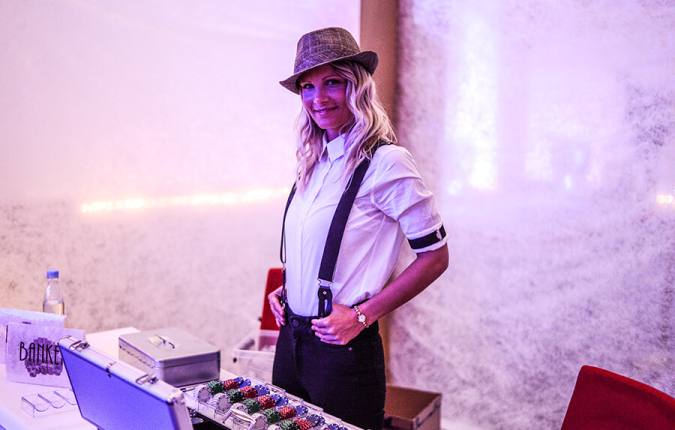 gangster party for corporate event with midgaard event