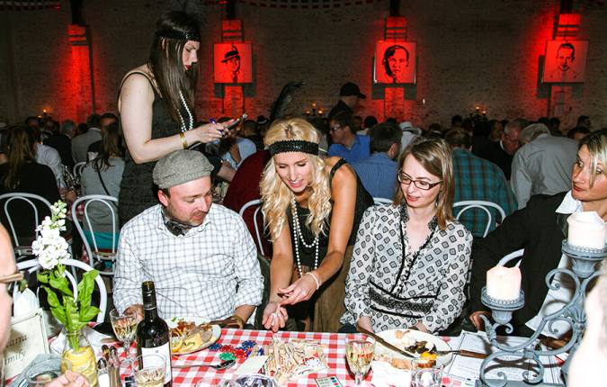 gangster party for corporate event with midgaard event