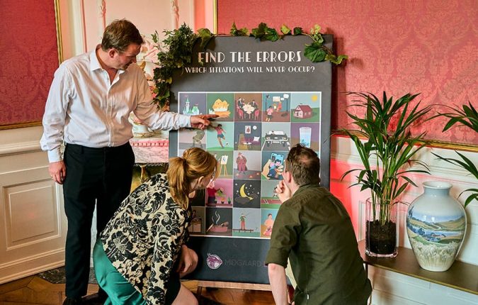 Indendørs teambuilding med gådespil og mysterier