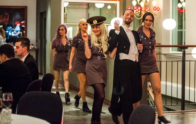 James Bond party for corporate event with Midgaard Event