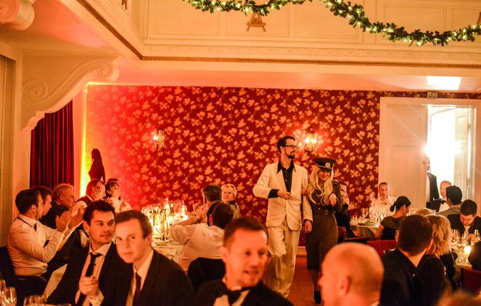 James Bond party for a corporate event with Midgaard Event