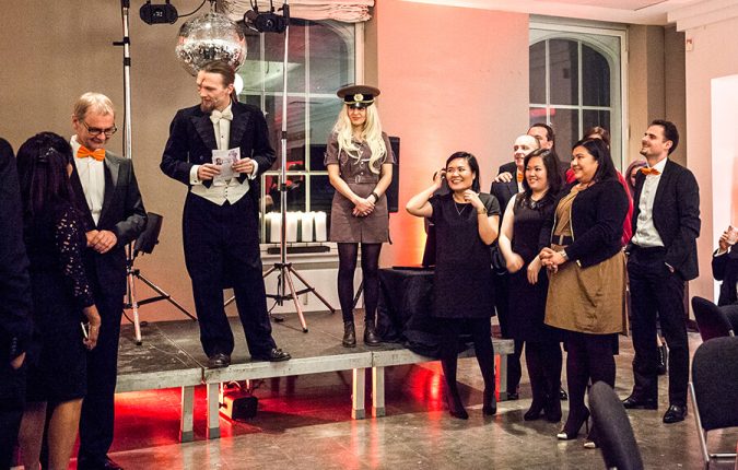 James Bond party for a corporate event with Midgaard Event