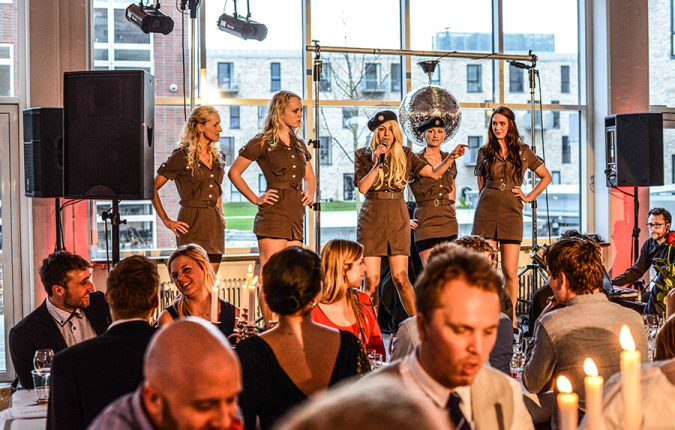 James Bond party for a corporate event with Midgaard Event