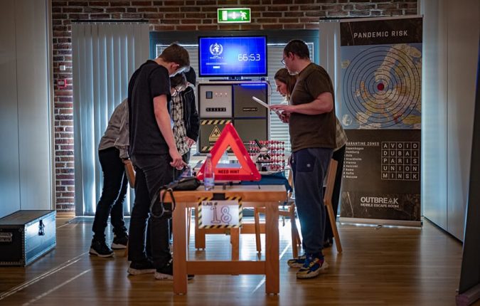 Transportabelt Mobilt Escape Room med Midgaard Event