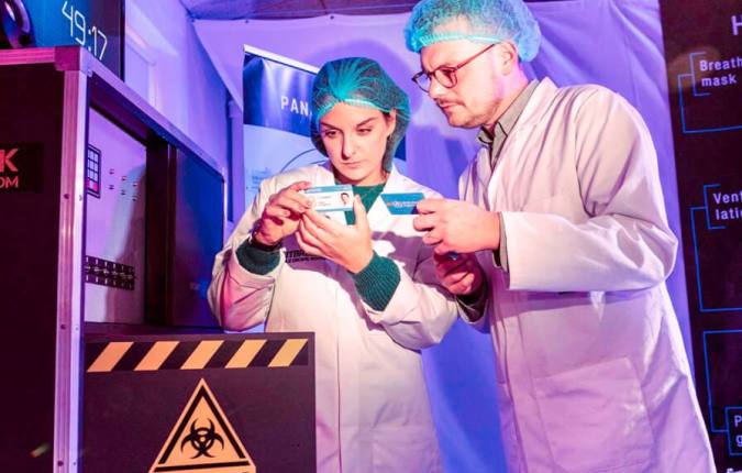 Transportabelt Mobilt Escape Room med Midgaard Event