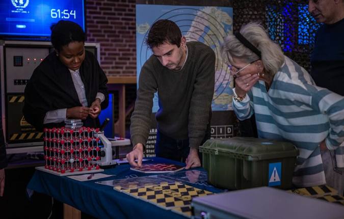 Transportabelt Outbreak Mobilt Escape Room med Midgaard Event
