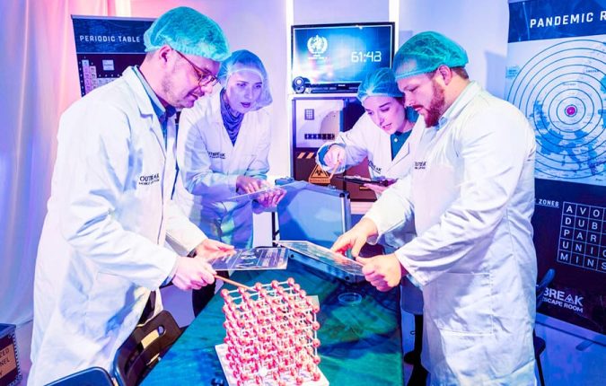 Transportabelt Outbreak Mobilt Escape Room med Midgaard Event