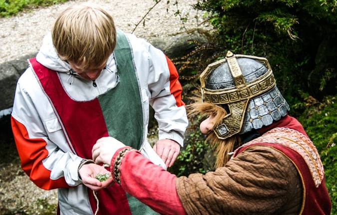 outdoor team building lord of the rings with midgaard event
