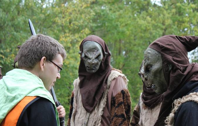 role-play team building outdoors with midgaard event
