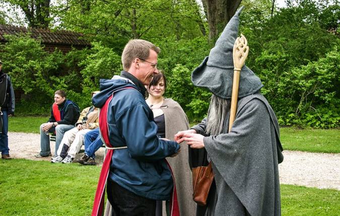 role-play team building outdoors with midgaard event