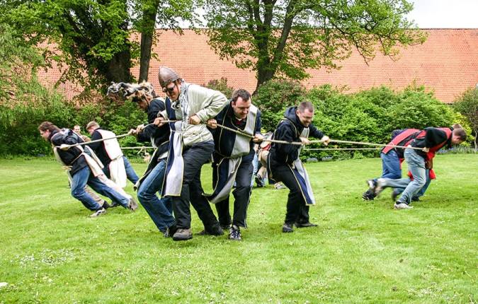 role-play team building outdoors with midgaard event