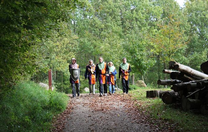 rollespil teambuilding udendørs outdoor med midgaard event