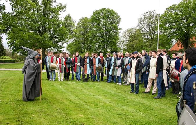 role-play team building outdoors with midgaard event