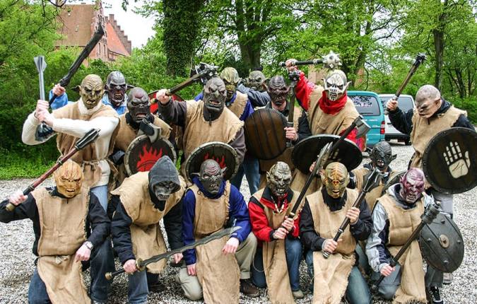 role-play team building outdoors with midgaard event