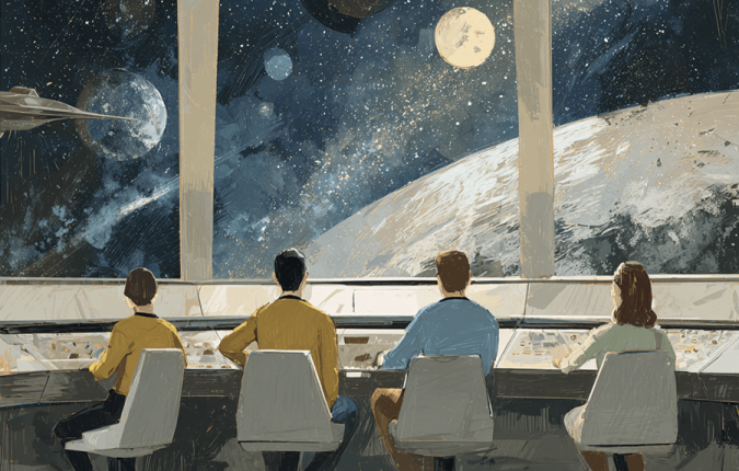 Indendørs teambuilding i jeres eget rumskib. Teambuilding med teamudvikling