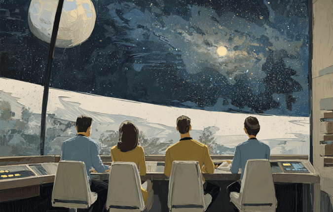 Indendørs teambuilding i jeres eget rumskib. Teambuilding med teamudvikling