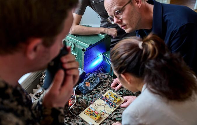 Outdoor team building with Midgaard Event