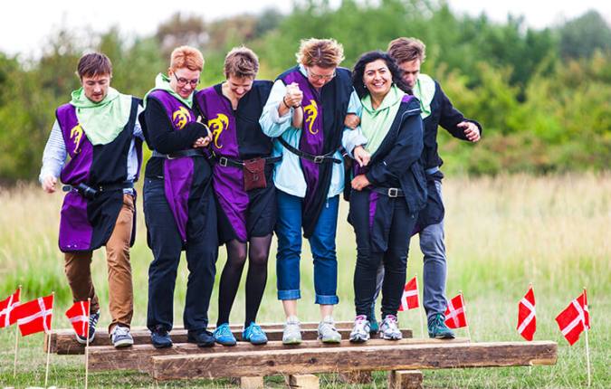 The Challenge for team building, kickoffs and corporate events – with Midgaard Event